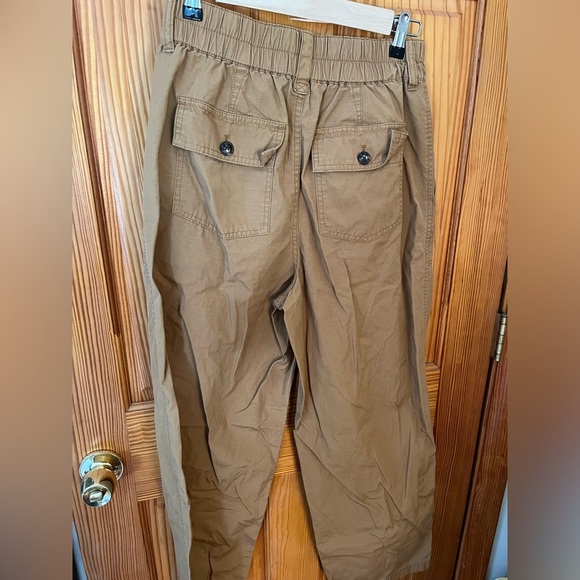 Madewell Cotton Ripstop Pull-On Straight Cargo Pants - Picture 8 of 10